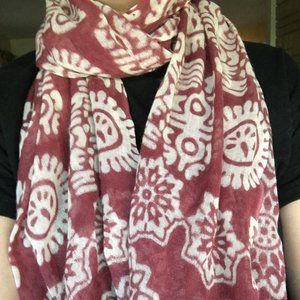 Wool Patterned Scarf